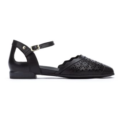 Women's Pikolinos BENISSA Flat Sandals Black | NZ E872A0Q